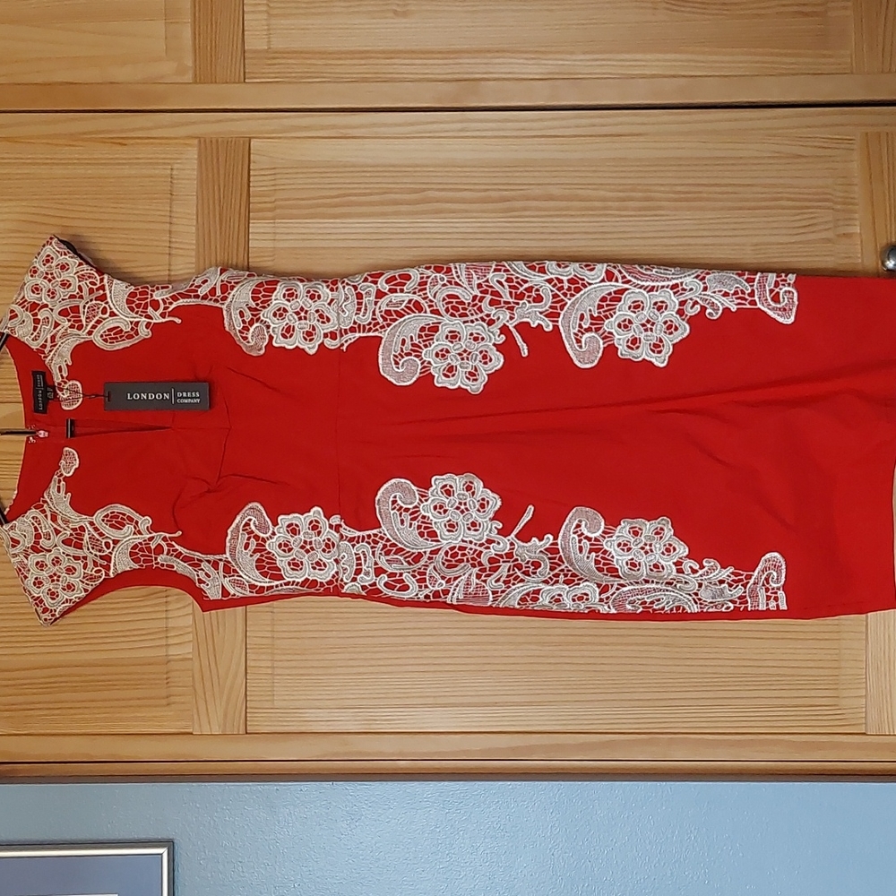 Dress. Bodycon with lace
